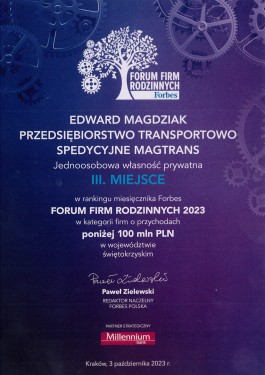 MAGTRANS - Forum Firm Rodzinnych